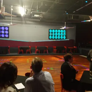 Great dance floor! Dance lessons, too