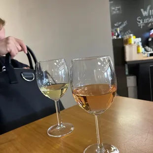 Stopped in with my chick to visit and have wine. Great wine!