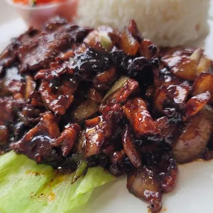 Spicy pork