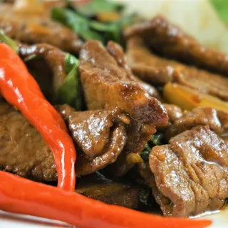 Spicy Basil Beef