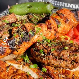 Combination platter!