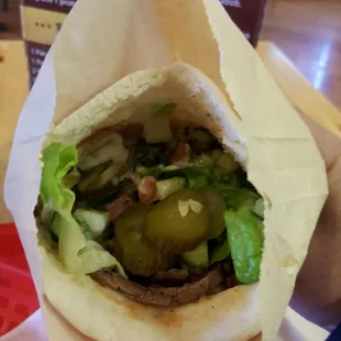 Lamb Shawarma Sandwich