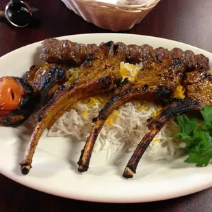 Chicken Kabob Plate