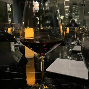 They have a big selection of wine and few liquors!!
