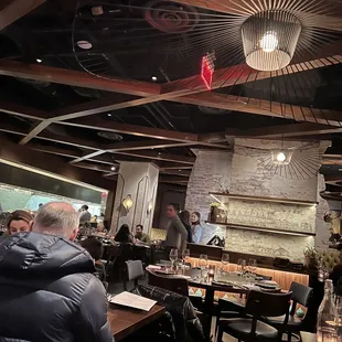 Dinner before a show!