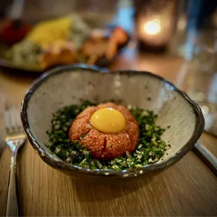 Kibbeh Nayyeh (lamb tartare)