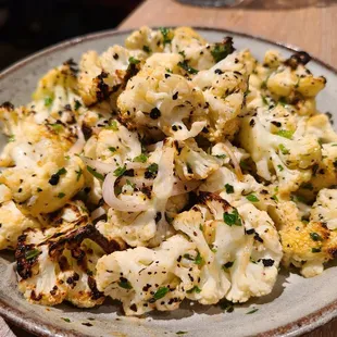 Roasted cauliflower