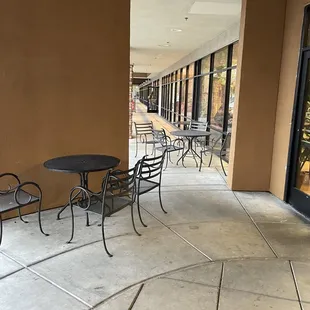 Outdoor seating