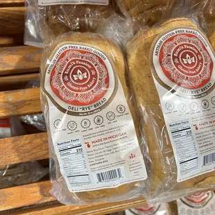Gluten Free Bread - Rye, wheat, challah