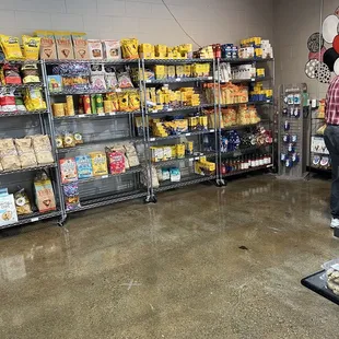 a man in a grocery store