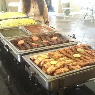 Boneless Chicken, Chicken and Beef Koubideh! The Flavors were UNBELIEVABLE!