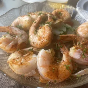 Steamed Shrimp