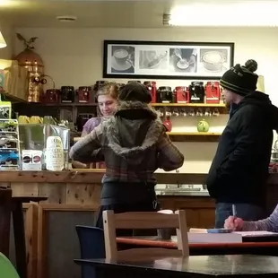 people in a coffee shop