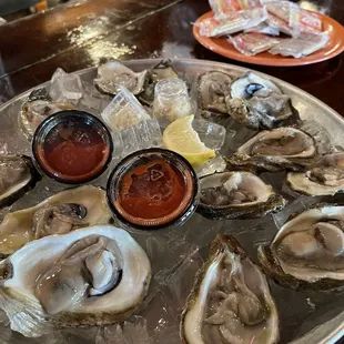 Oysters On The Half Shell