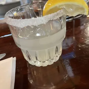 Lemon drop shot