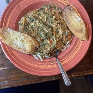 Diablo Chicken Linguine