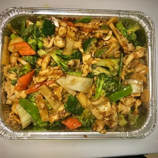 Chicken Mix Veg Tray