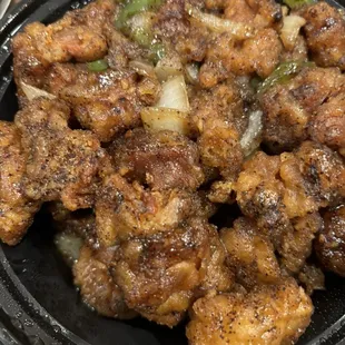 Black Pepper Chicken