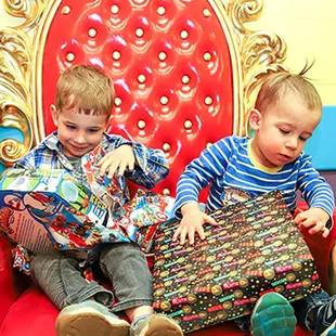 A throne fit for your little kings.