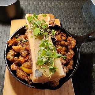 Bone marrow fried rice