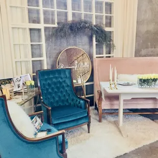 Lounge Seating/Back Drops