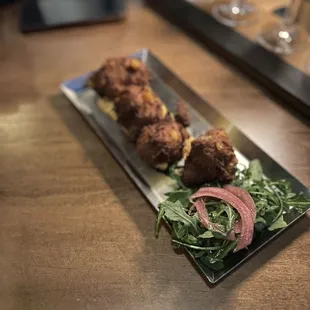 Crab fritters