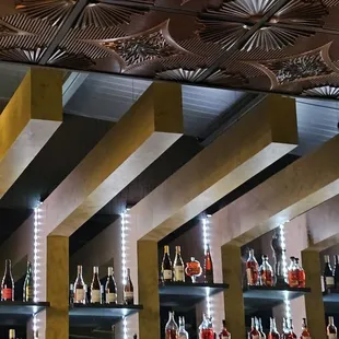 a bartender at a bar