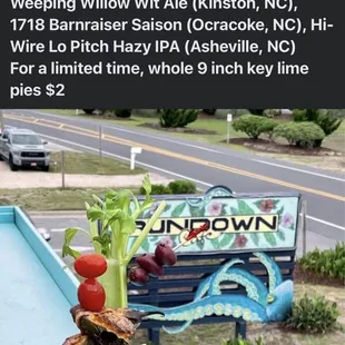 Clearly says whole key lime pies $2