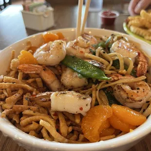 Grilled Shrimp Sesame Noodles