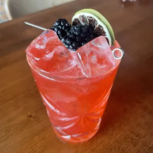 Blackberry Gin Cocktail