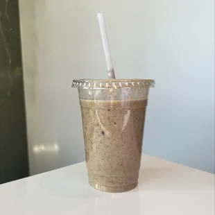 Peanut butter protein smoothie