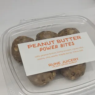 Several menu items with hemp oil/hemp for protein!