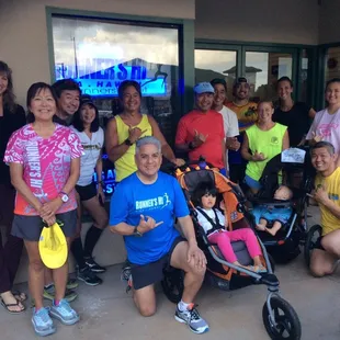 A store for runners, but more importantly, when you're here, you're family