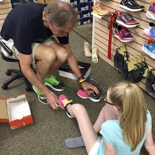 Shoe fitting