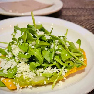 Arugula Tostada