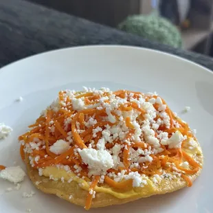 Carrot Tostada is magical!!!!