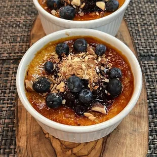 Horchata cream brûlée was absolutely delicious