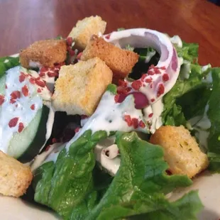 Salad from salad bar