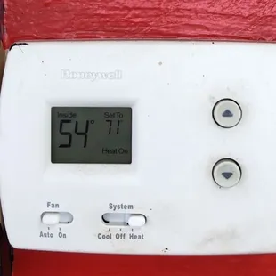 I wasn't that far off!!!  It's cold!