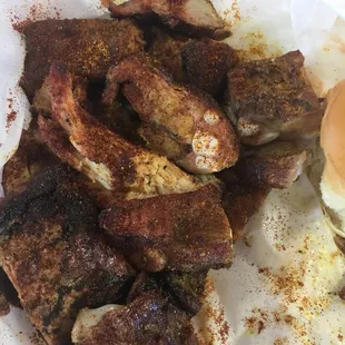 Rib tips are where it's at.