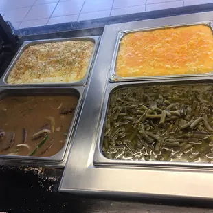 Runway grille daily special 3 wings and 1side 5.00$ OR 2wing and cos 5.00&amp; fresh steam table every day.