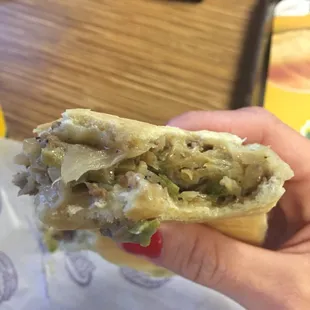 After I ate the yumminess!