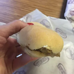 Runza - before I bit into it