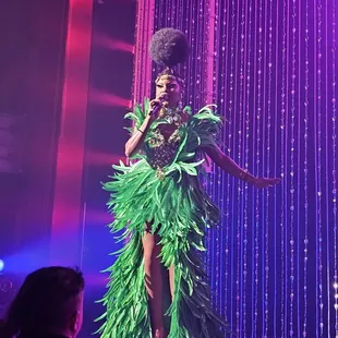 Impressive outfit changes all night long.