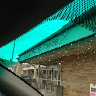 rain on the window