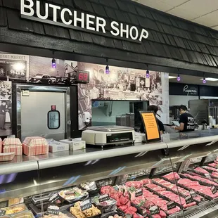 In house butcher!