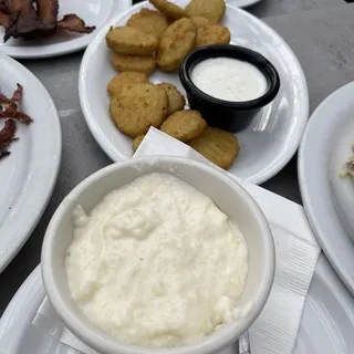 Fried Pickles with Ranch