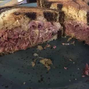Reuben - lots of corned beef!
