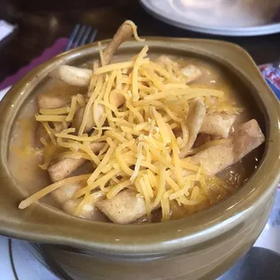 Chicken Tortilla Soup on special for a rainy day!