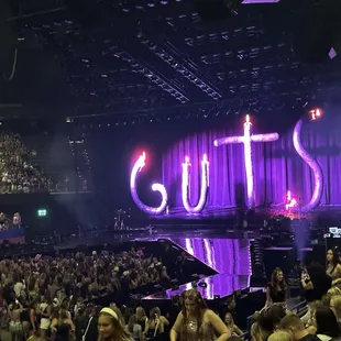 View from Olivia Rodrigo 7/24/24, Section 15, Row F, Seat 4